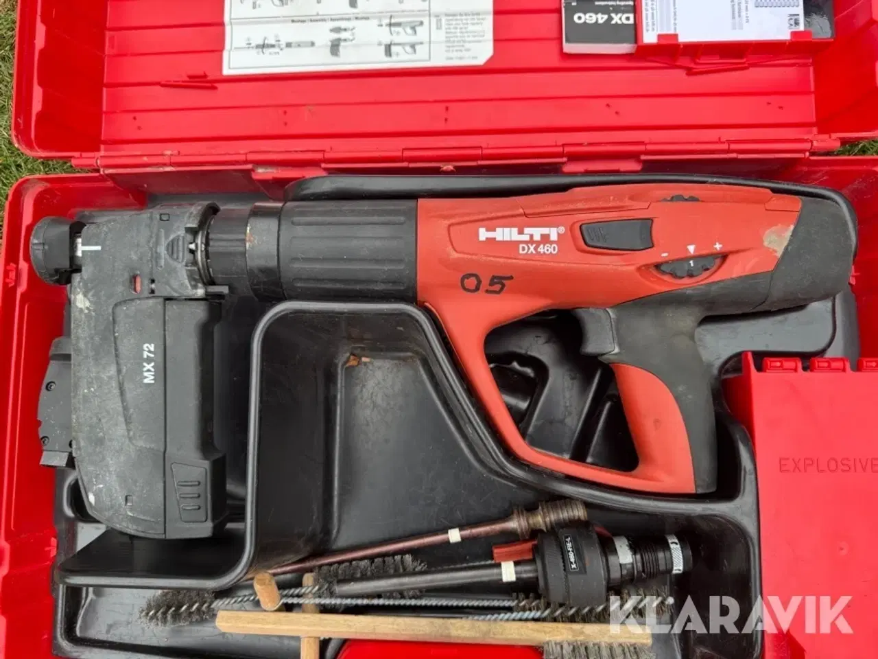 Billede 2 - Krudtdrevet boltpistol Hilti DX 460
