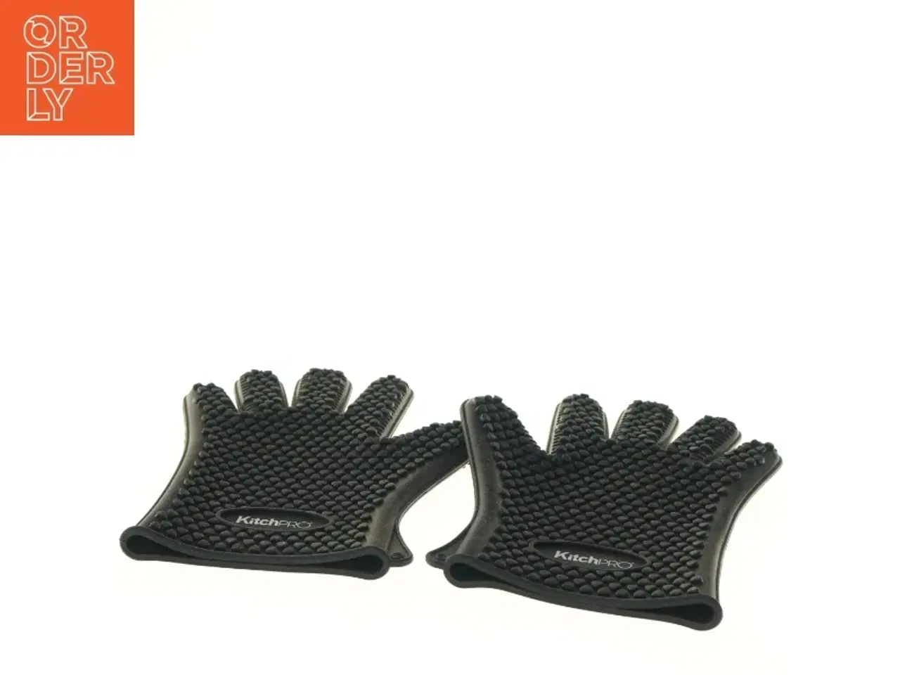 Billede 2 - Silikone grillhandsker fra KitchPro (str. 27x18 cm)