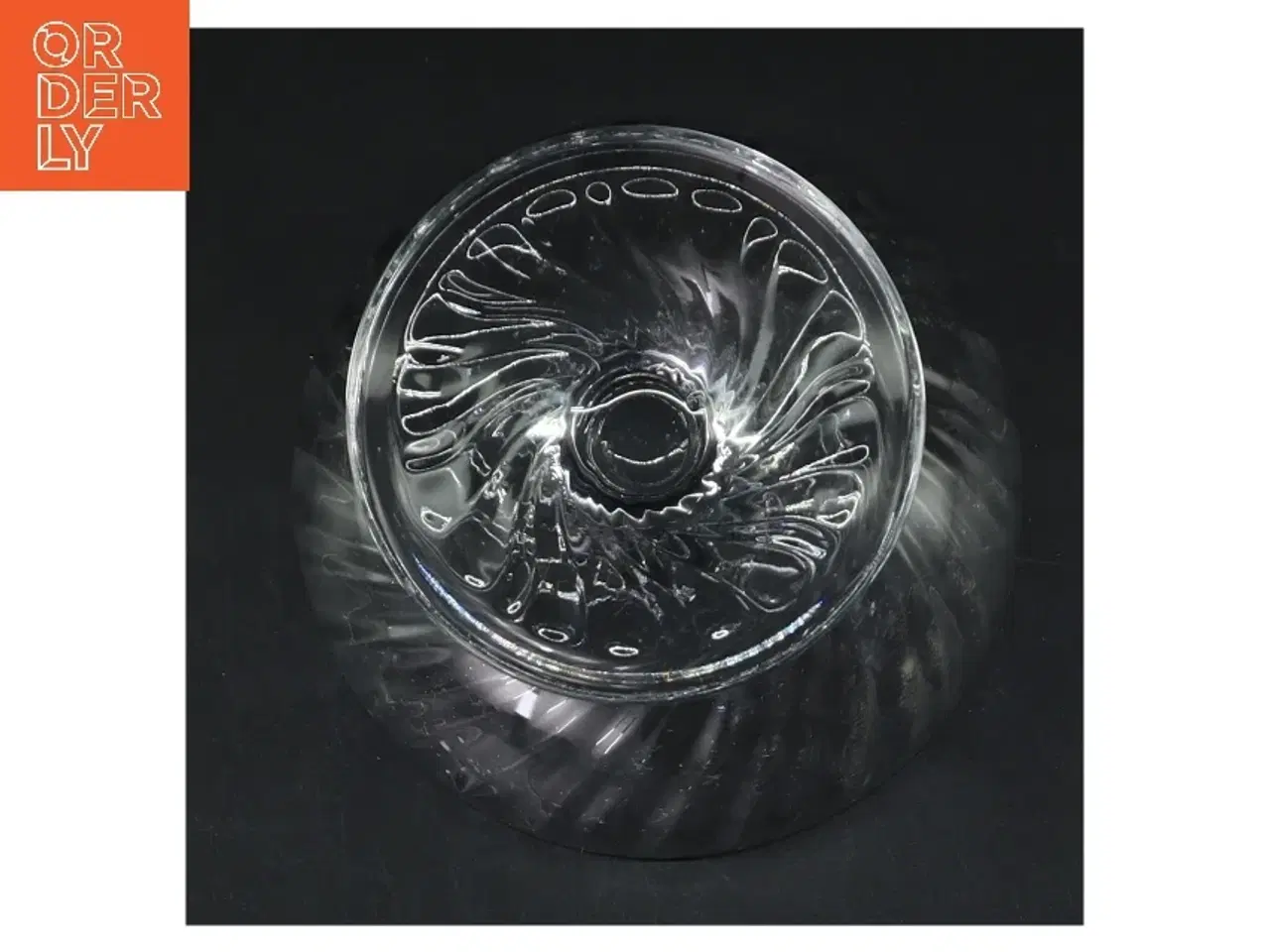 Billede 3 - Glasskål på fod (str. Ø 11,5 cm højde 10 cm)