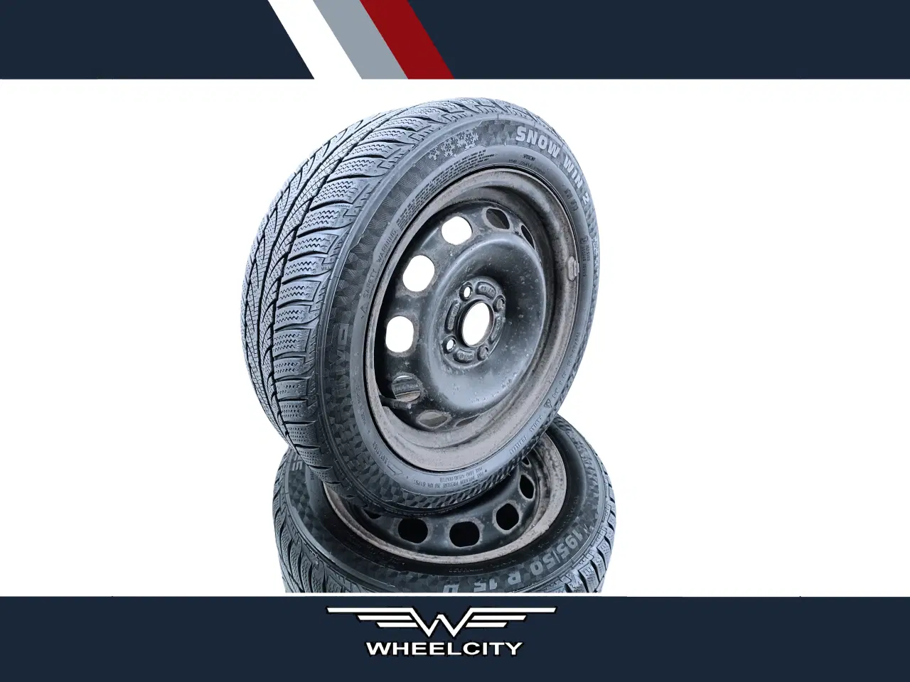 Billede 1 - 4x108 15" ET47,5 nav 63,4ø vintersæt Inkl.TPMS
