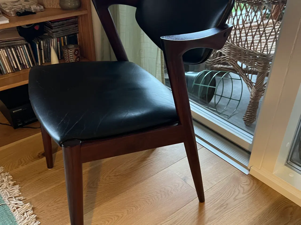 Billede 1 - Armstole palisander/læder. Kai Kristiansen, 42 Z