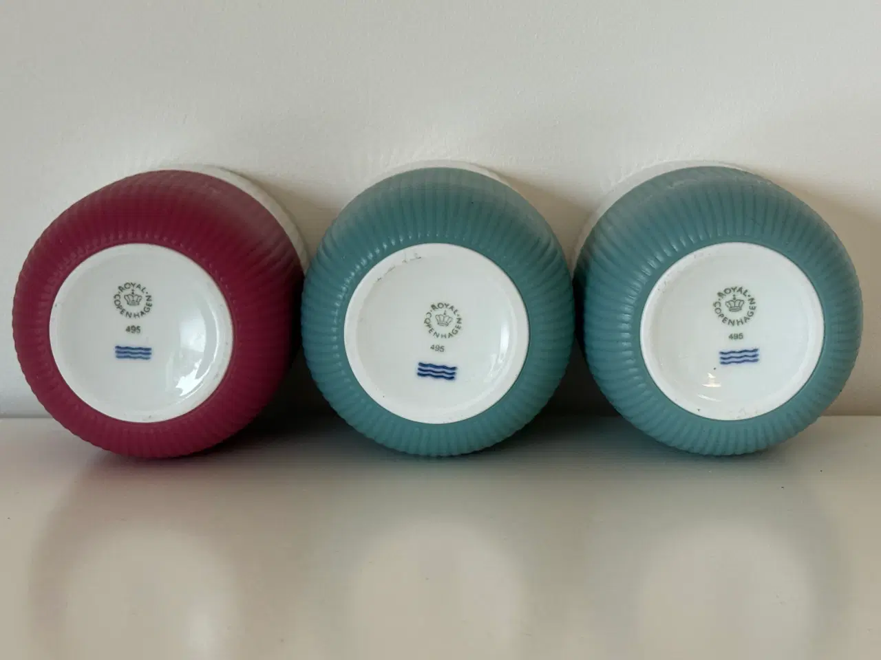 Billede 4 - Tre Royal Copenhagen Contrast krus.