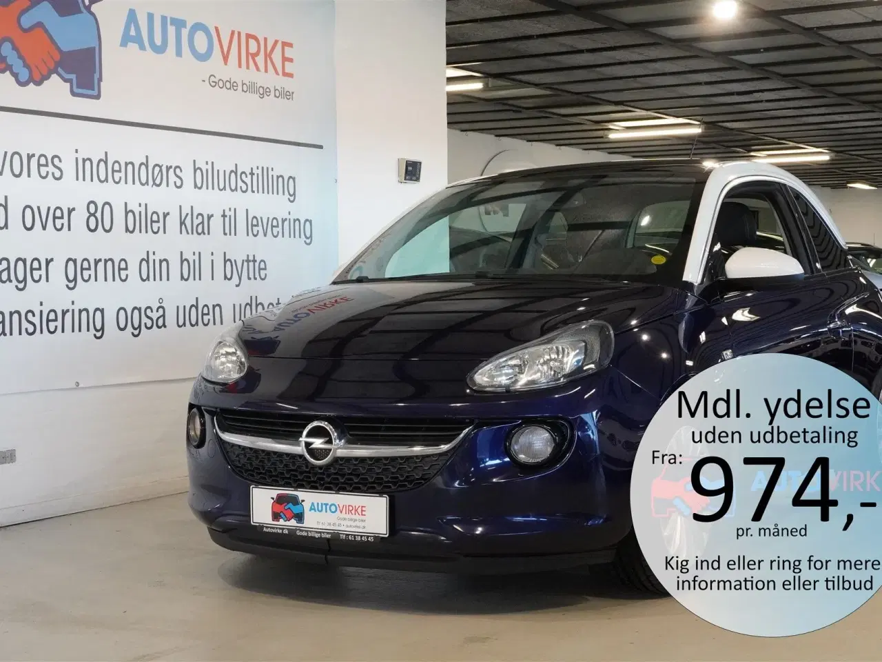 Billede 1 - Opel Adam 1,4 GLAM 87HK 3d
