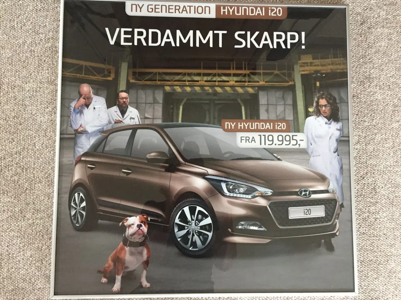 Billede 1 - Hyundai plakat