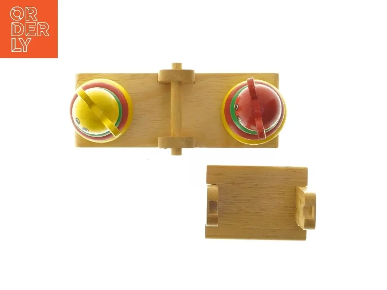 Billede 4 - Trælegetøj - Vippe med bjørne (str. 20 cm)