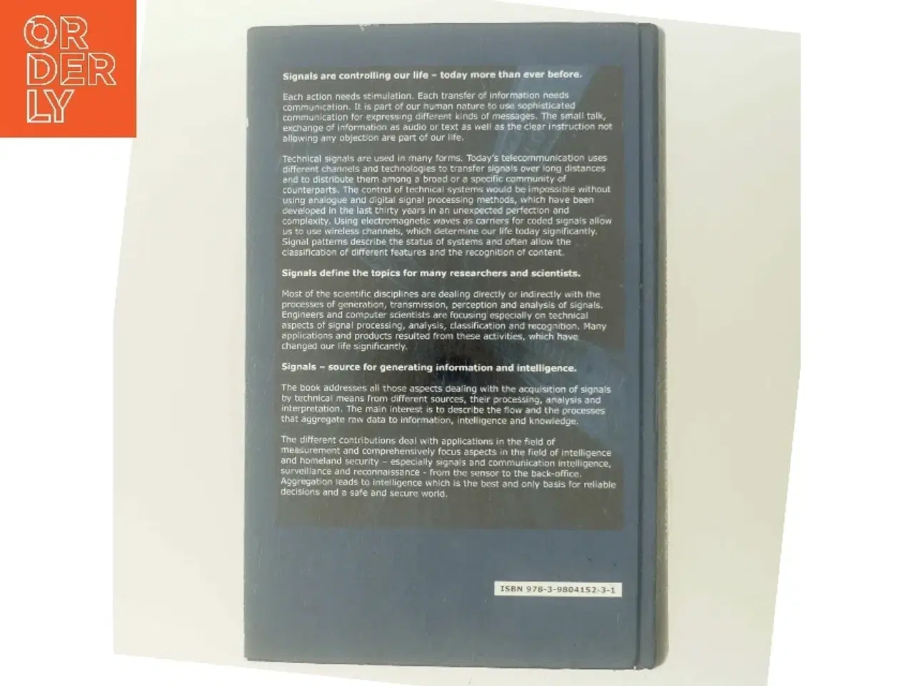 Billede 3 - Contributions to Intelligence, Surveillance and Reconnaissance from the Sensor to the Back-Office af Dr. Hans-Joachim Kolb (Editor) (Bog)