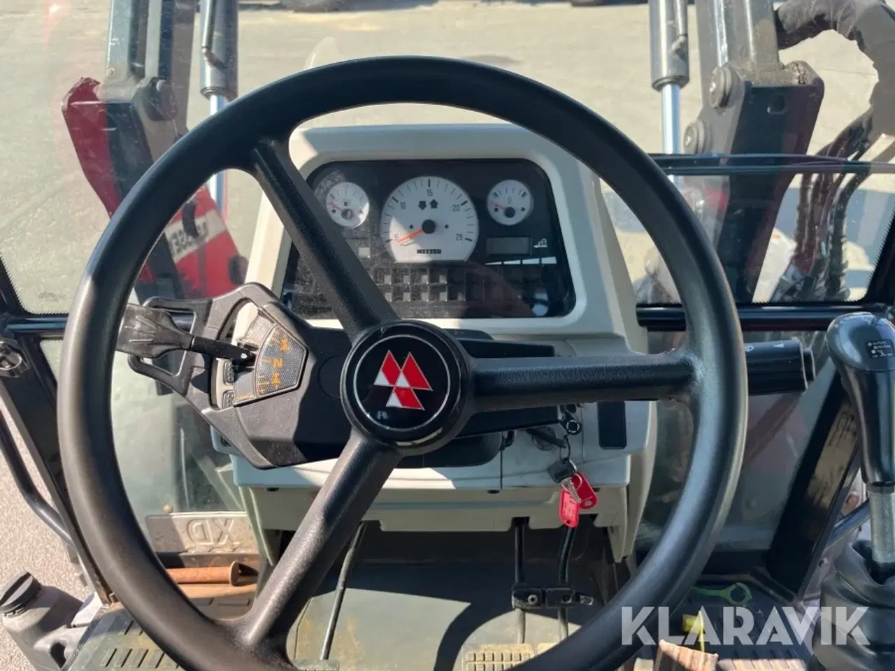 Billede 10 - Traktor Massey Ferguson 5430 Dyna-4 med frontlæsser og frontlift