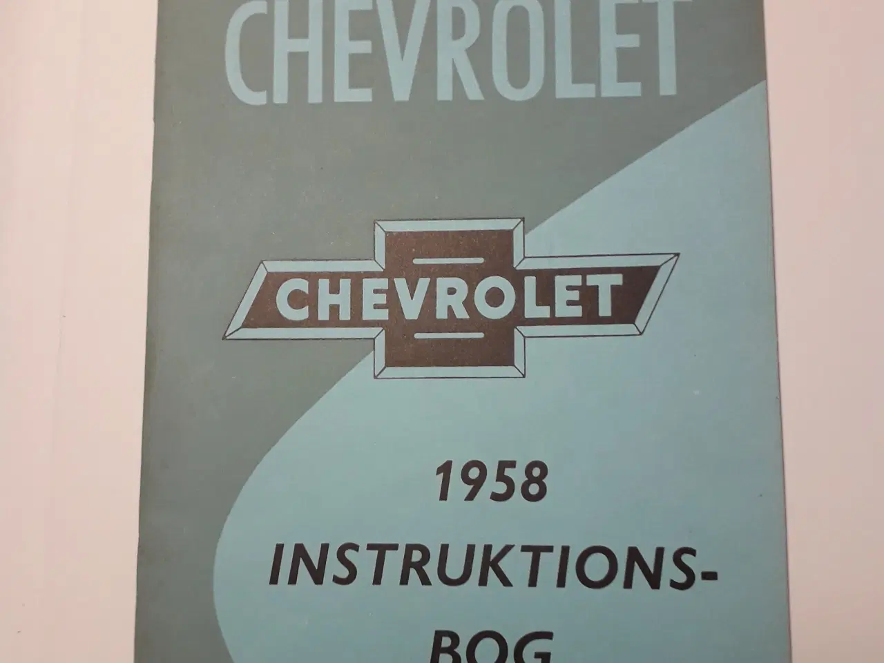 Billede 1 - Chevrolet 1958 Original Instruktionsbog på Dansk