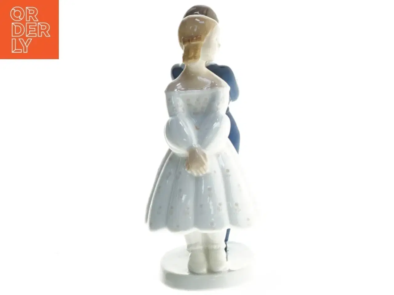 Billede 3 - Porcelænsfigur af dreng og pige fra B&G (str. 20 cm)