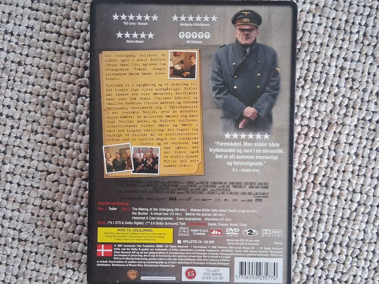 Billede 2 - Der Undergang Dobbelt dvd