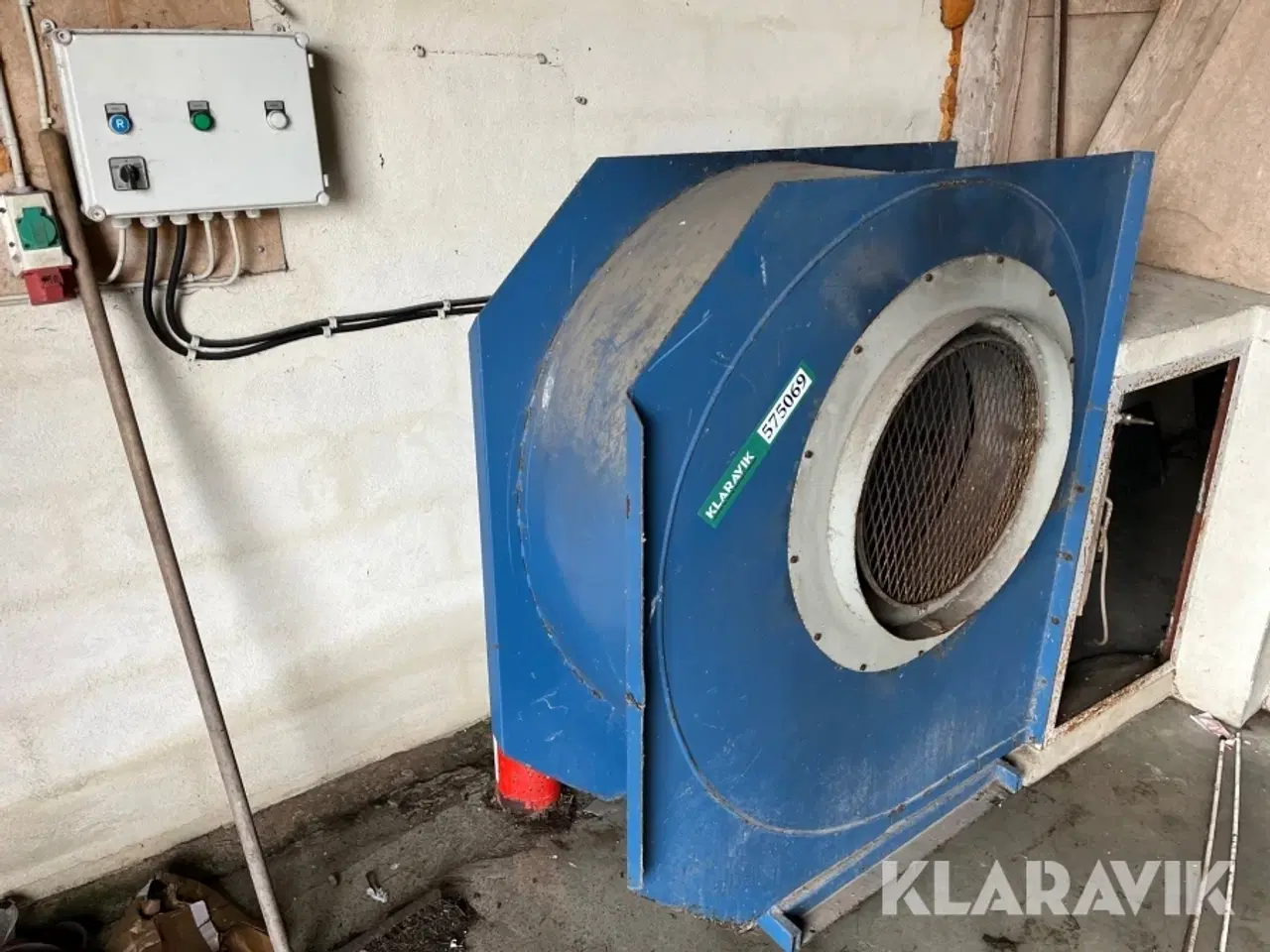 Billede 2 - Kornblæser J.C. Løkkes maskinfabrik Type HL