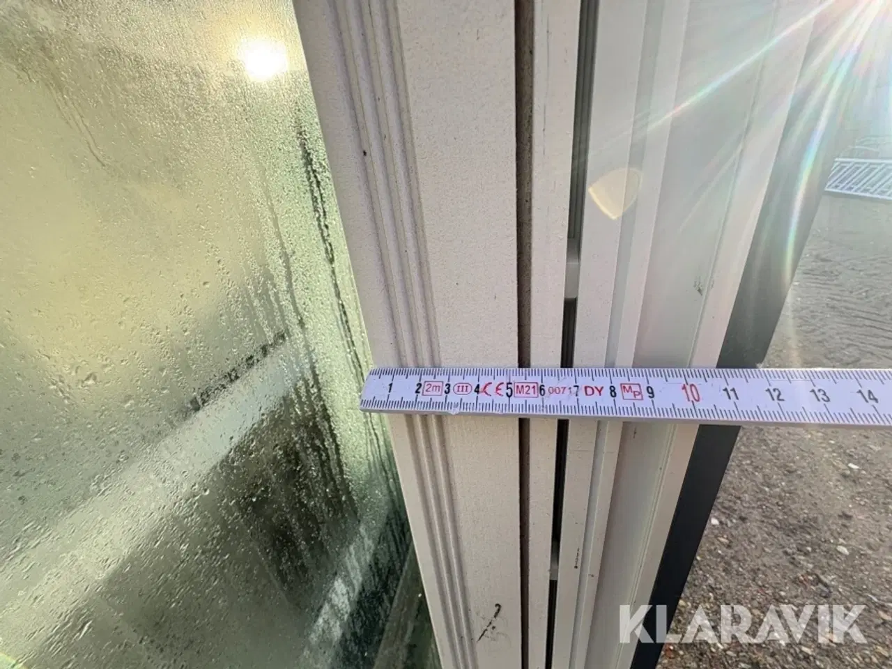 Billede 9 - Terrassedør med vindue og glasparti Kastrup 220x191.5 cm 1 styk - 3 lags