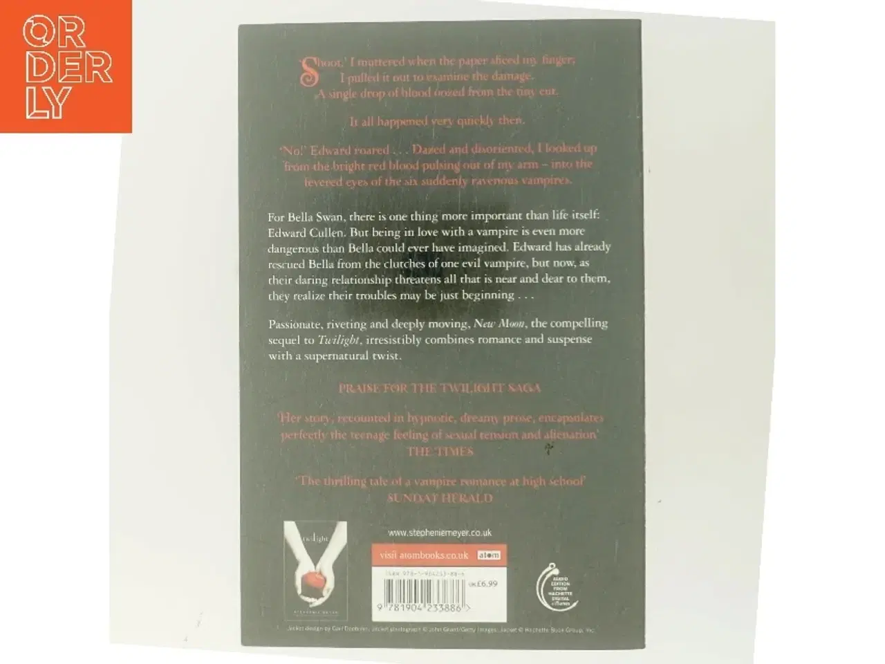 Billede 3 - New Moon by Stephenie Meyer af Stephenie Meyer (Bog)