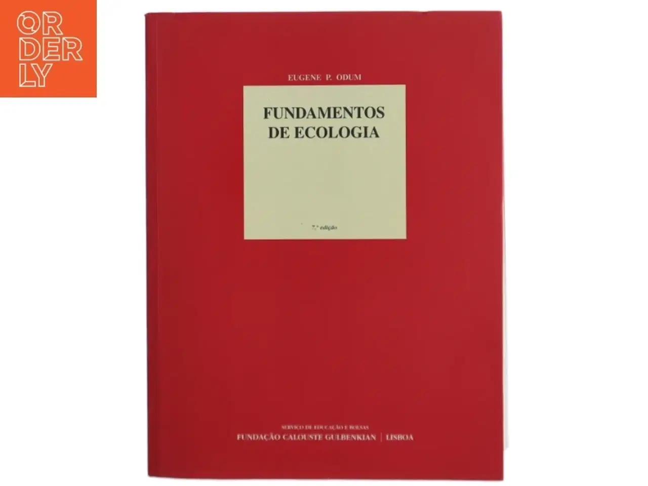 Billede 1 - Fundamentos de Ecologia af Eugene P. Odum (Bog)