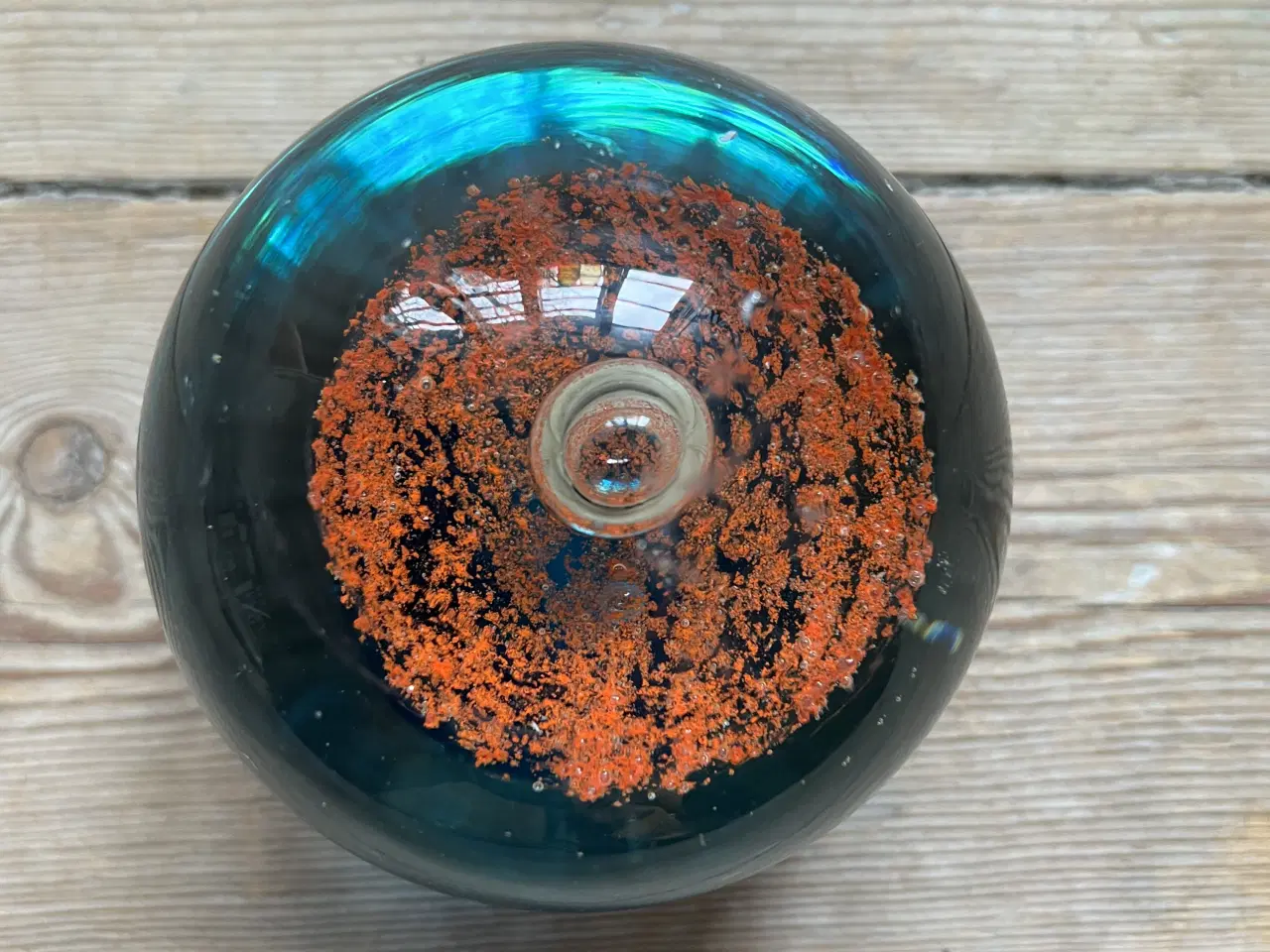 Billede 3 - Glas brevvægt / brevpresse 