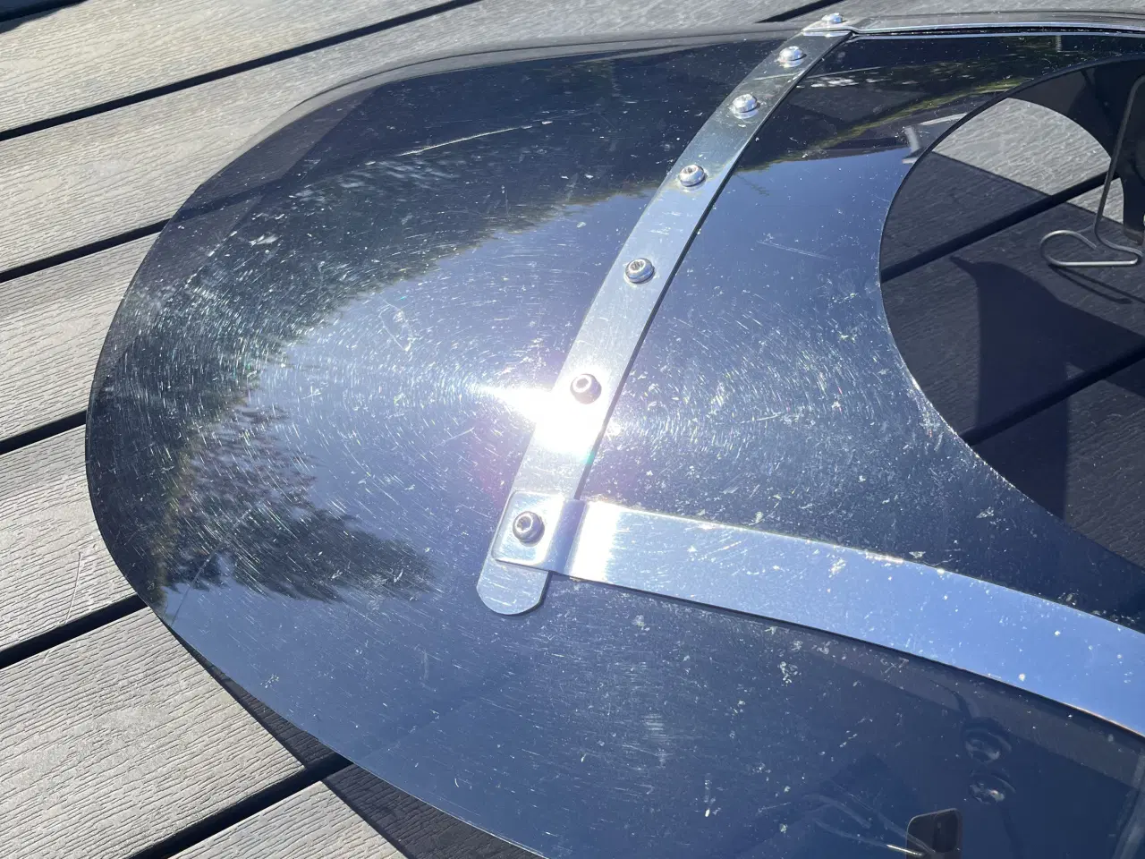 Billede 9 - Mørk tonet vindskærm til H-D touring