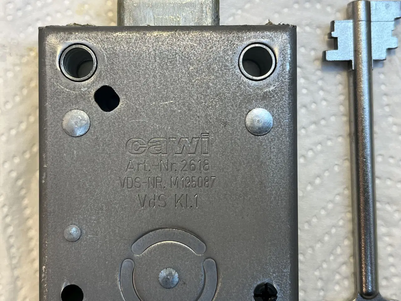 Billede 3 - Cawi Wittkopp Optima 2618 lås til våbenskab