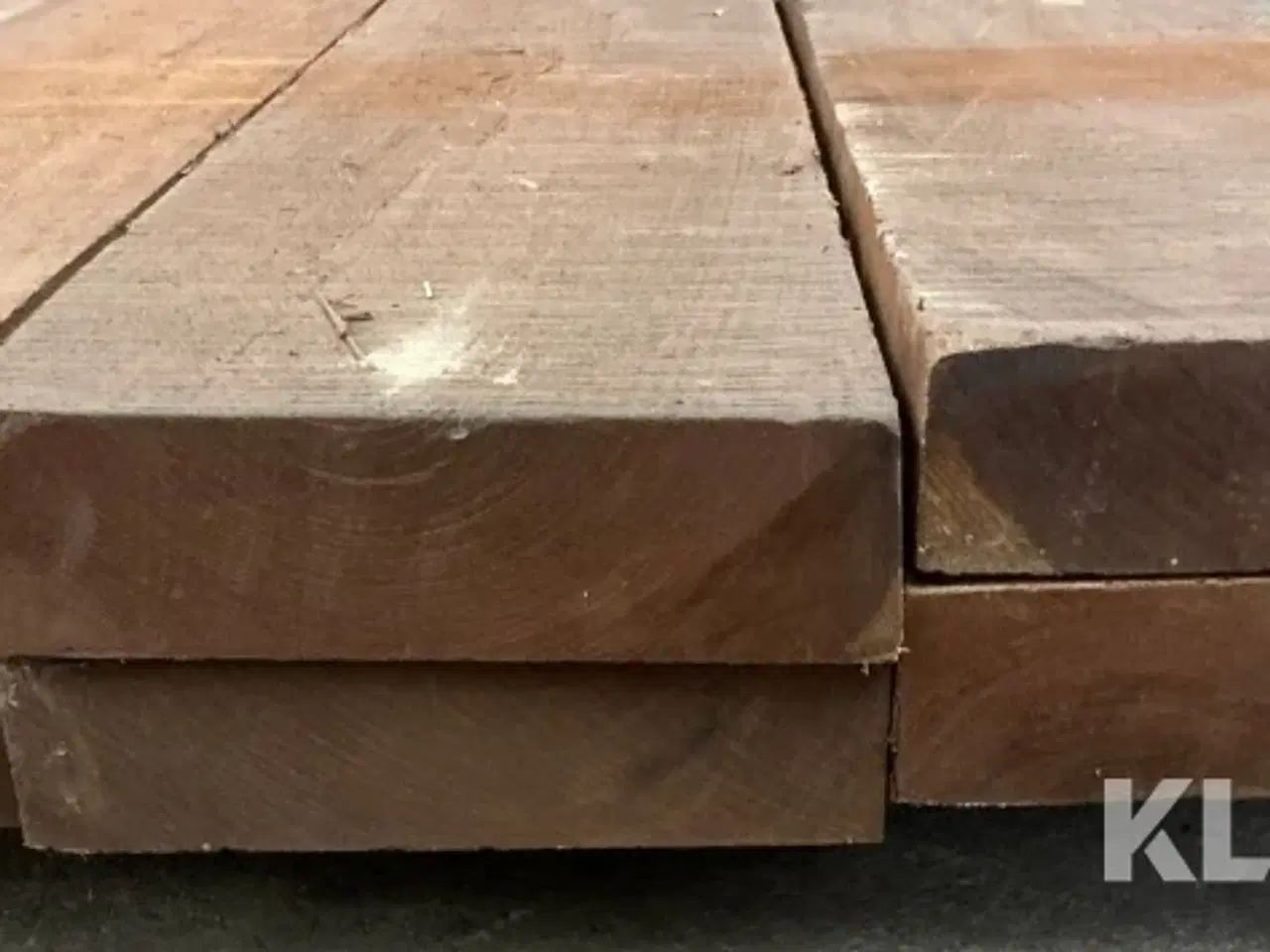 Billede 3 - Panga Panga Tømmer Bredde 18-20x190 cm 6 styk