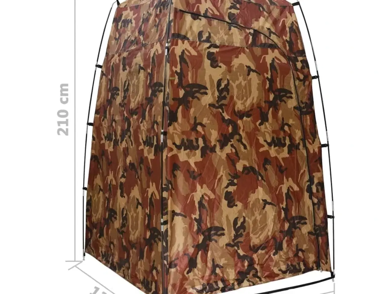 Billede 6 - Bruser/WC/omklædningstelt camouflagefarvet