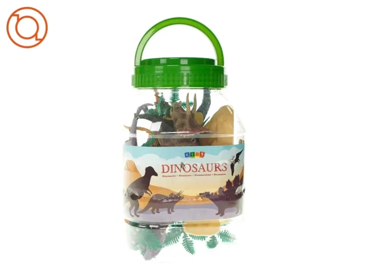 Billede 4 - Plastbeholder med dinosauere og tilbehør fra Biltema