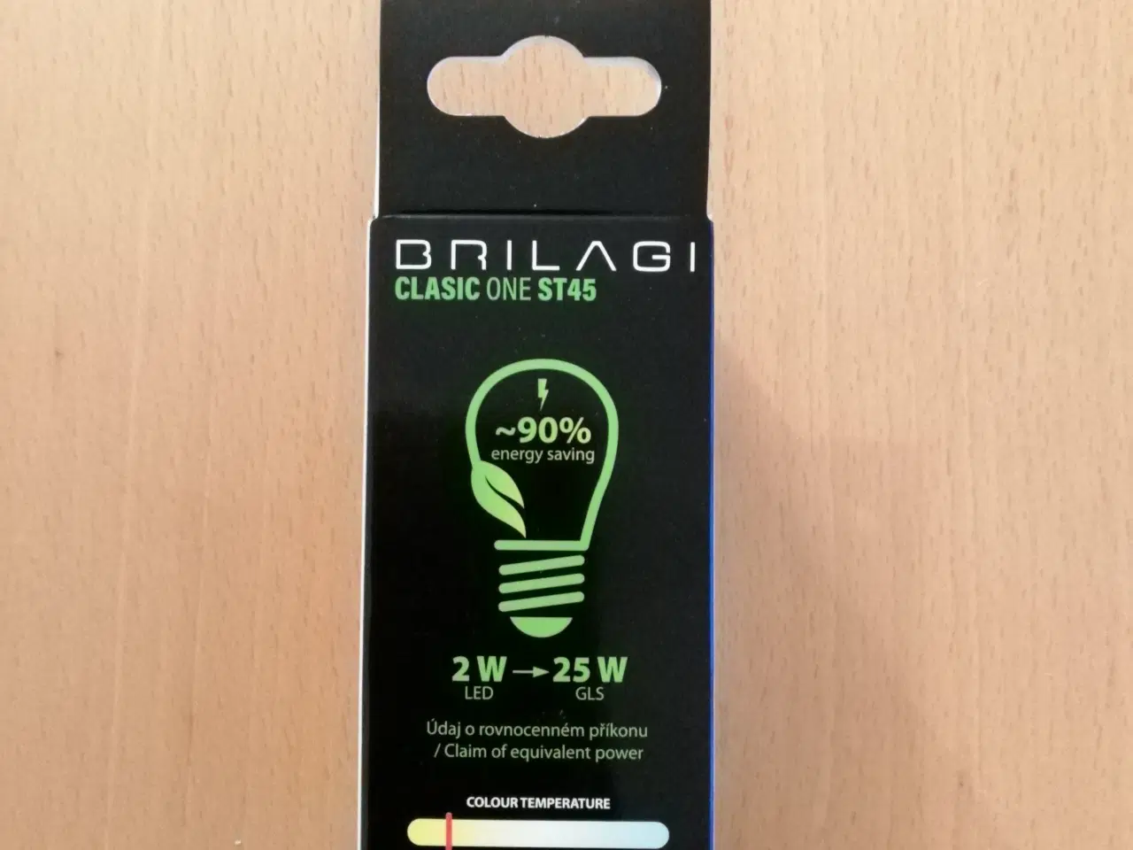 Billede 3 - LED-pærer. Brilagi. 2 watt. E-27. 3000K. 250 lm. 