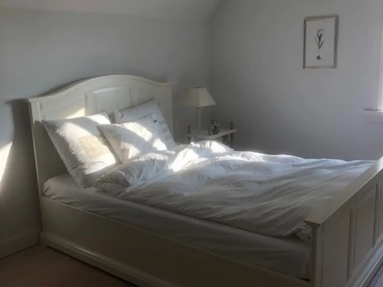 Billede 3 - Seng Birkeland, IKEA med Sultan boxmadras