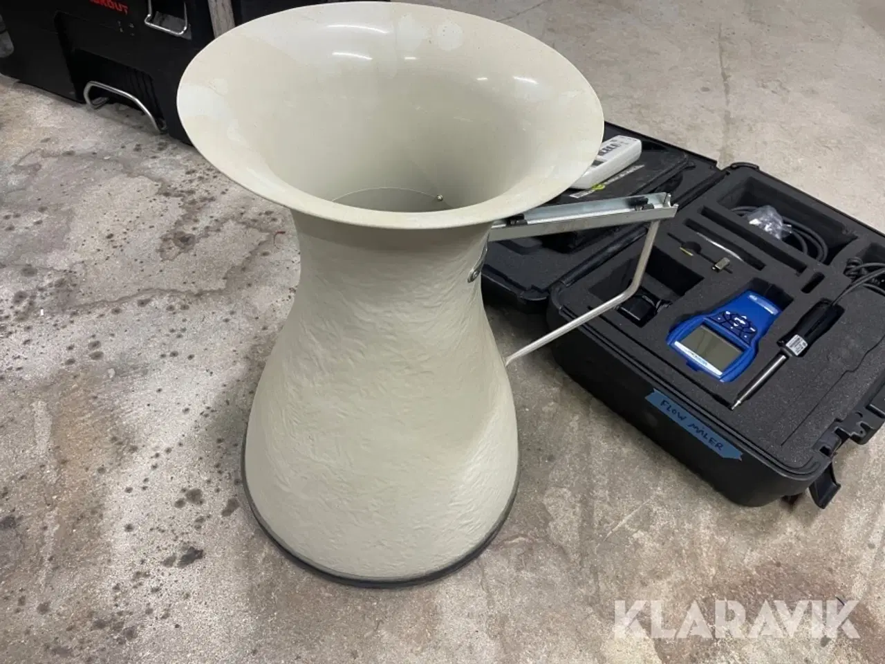 Billede 9 - Ventilations måler - lydmåler VelociCalc - Elma