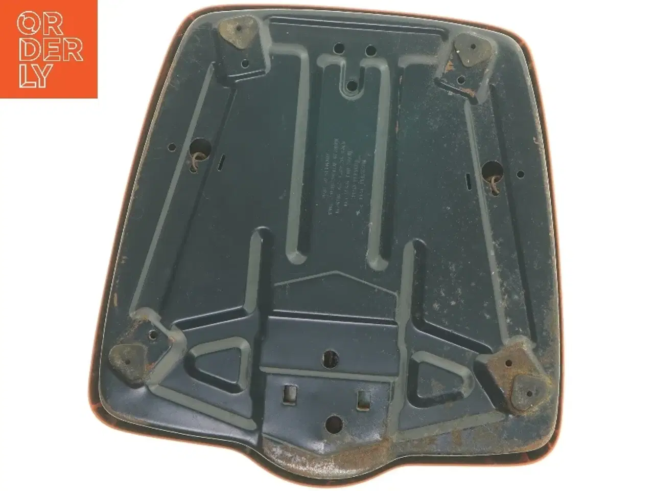 Billede 3 - Retro personvægt i orange fra Krups (str. 28,5x27,5 cm)