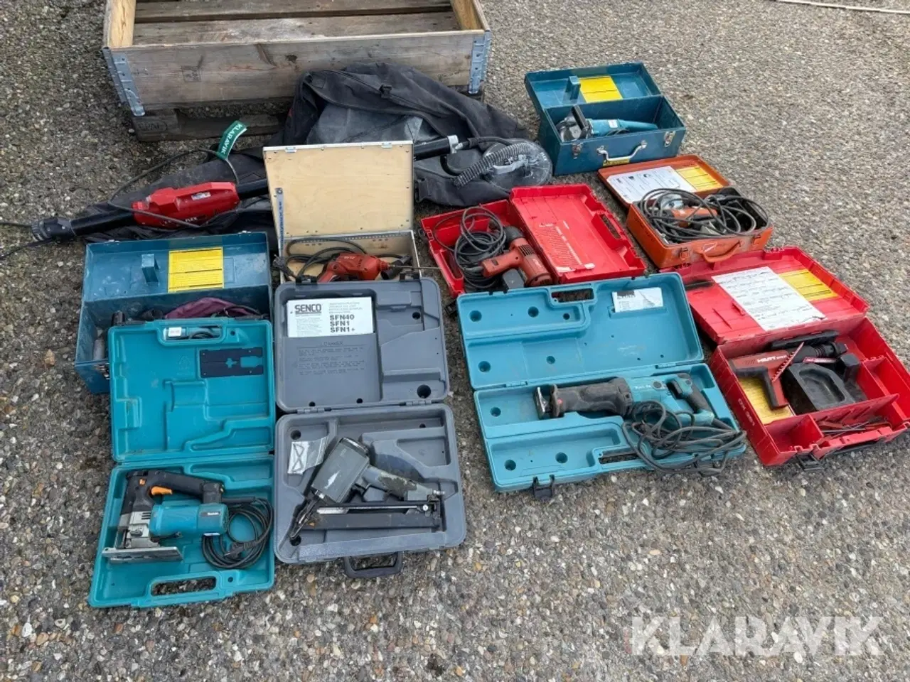 Billede 1 - Lot - betonslibere, multicutter, girafsliber, møtrikspænder og øvrigt