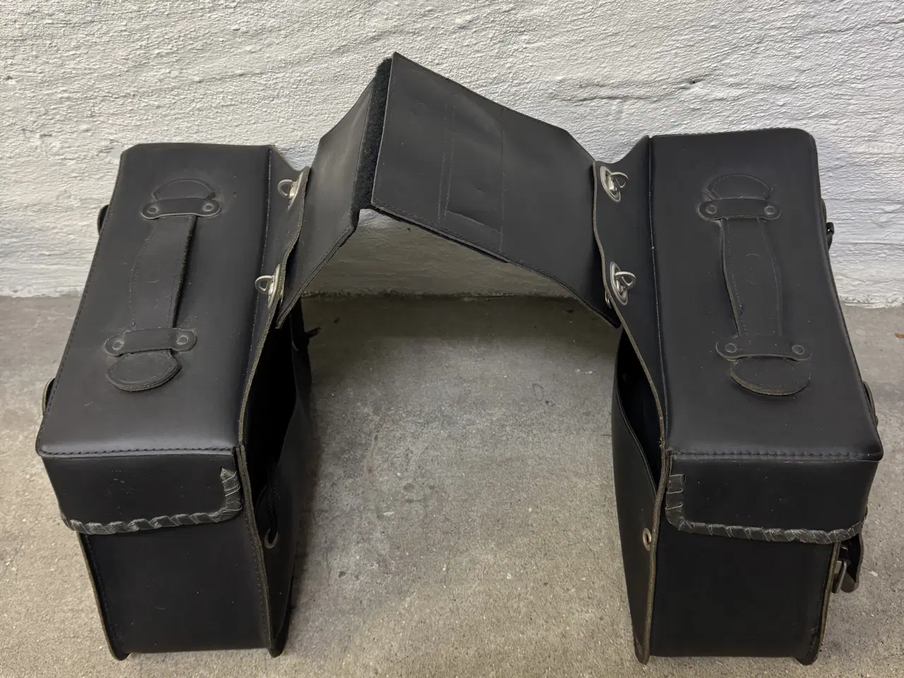 Billede 3 - Sidetasker i læder 