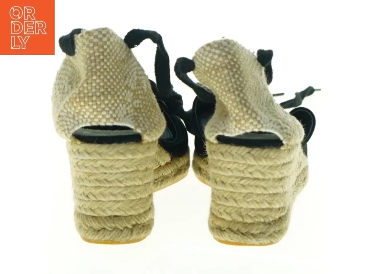 Billede 4 - Espadrillos til damer med snørrebånd (str. 37)