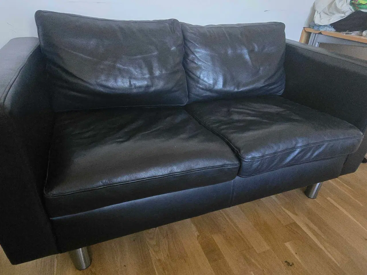 Billede 3 - Lækker 2 pers. Læder sofa