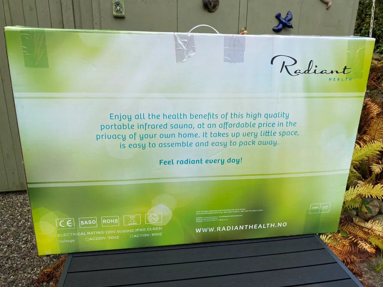 Billede 6 - ⭐️ Radiant Health Infrarød Sauna – Model Basic