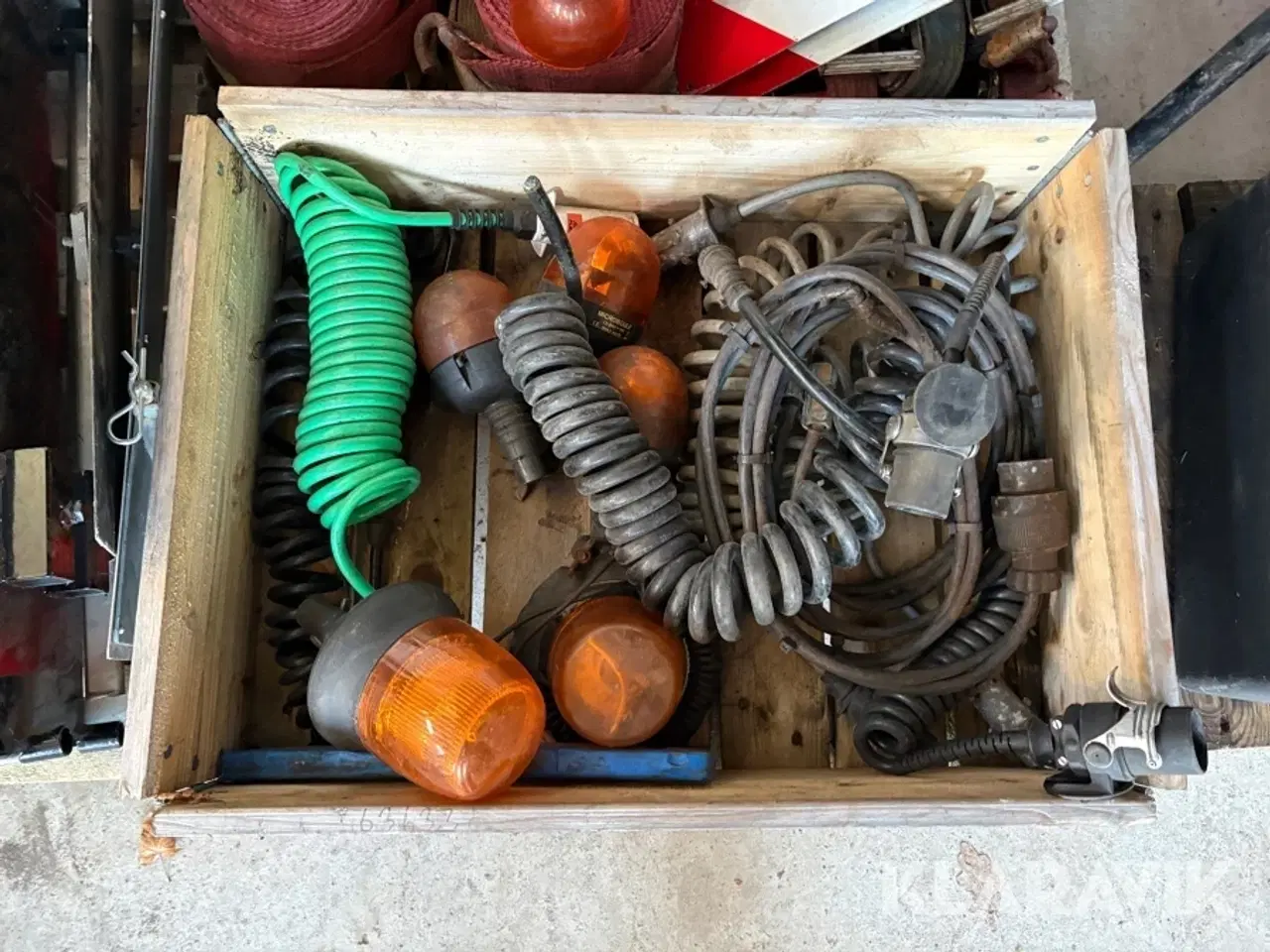 Billede 4 - Bånd, strammere, rotorblink, el kabler & skilte