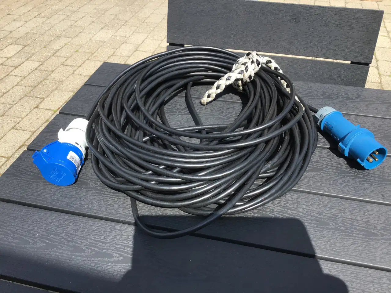 Billede 1 - Elkabel med CEE 230 meter