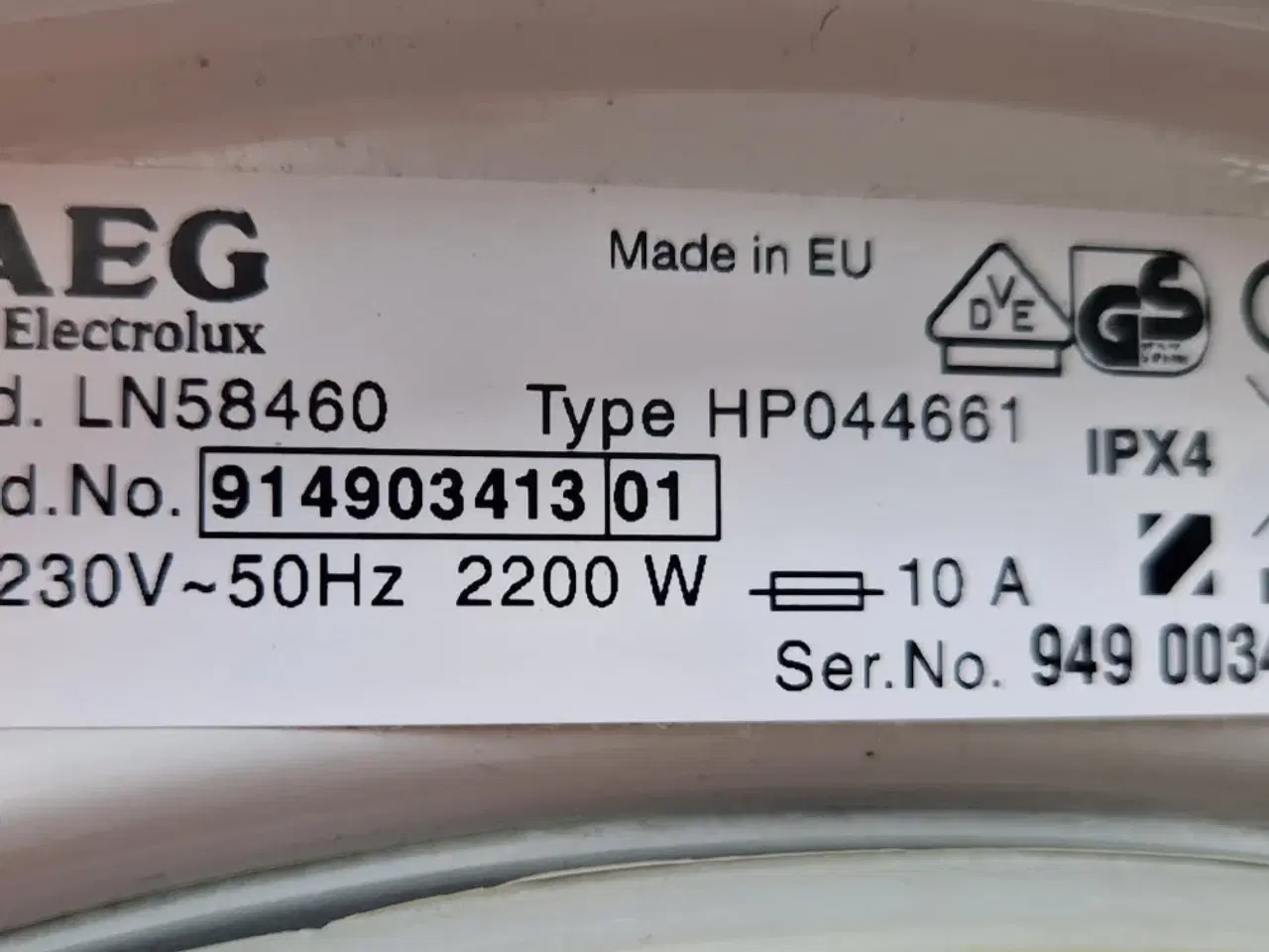 Billede 4 - Vaskemaskine AEG electrolux lavamat