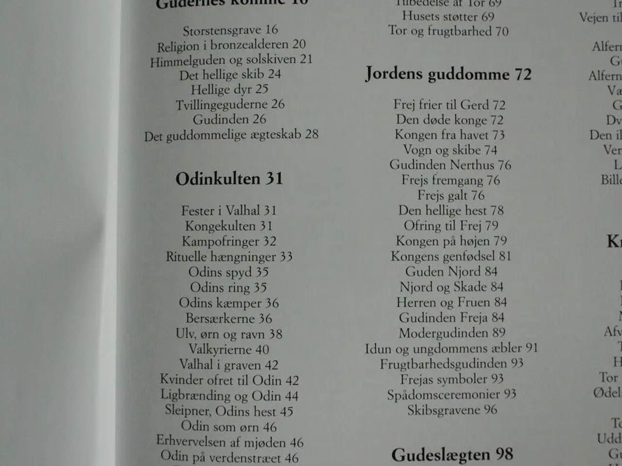 Billede 2 - nordisk mytologi. om gudedyrkelse og heltesagn, Af