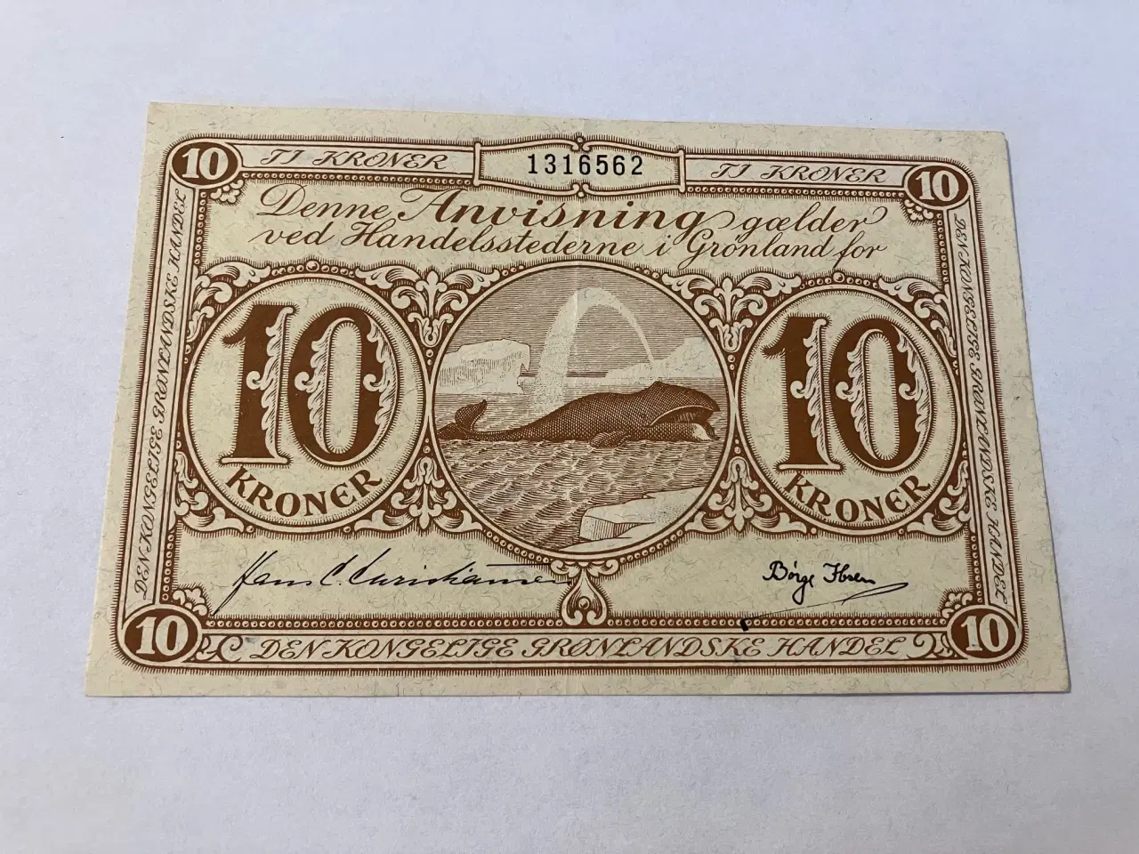 Billede 1 - 10 Kroner 1953 Grønland