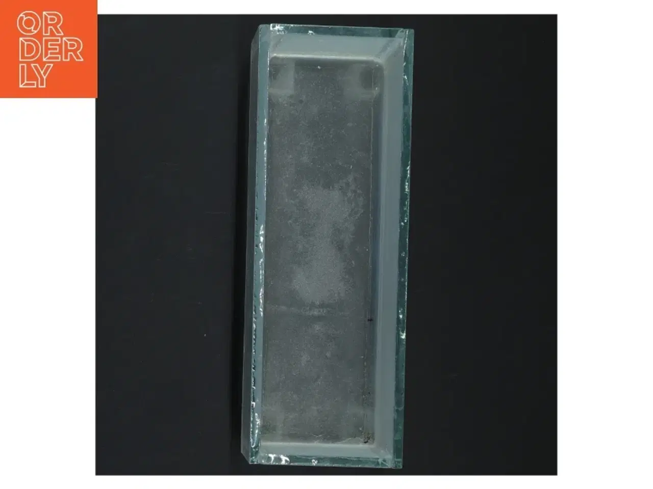 Billede 3 - Glasvase rektangulær (str. 20 x. 7 cm)