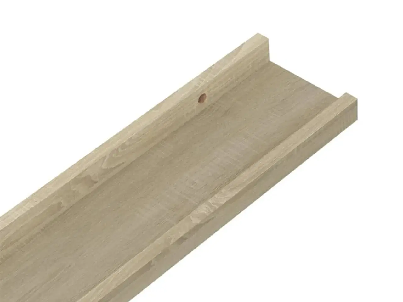 Billede 7 - Væghylder 4 stk. 80x9x3 cm sonoma-eg