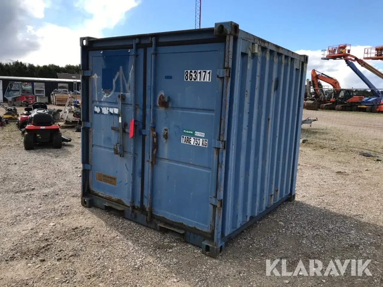 Billede 1 - 10 fod container 2420x2185x2250