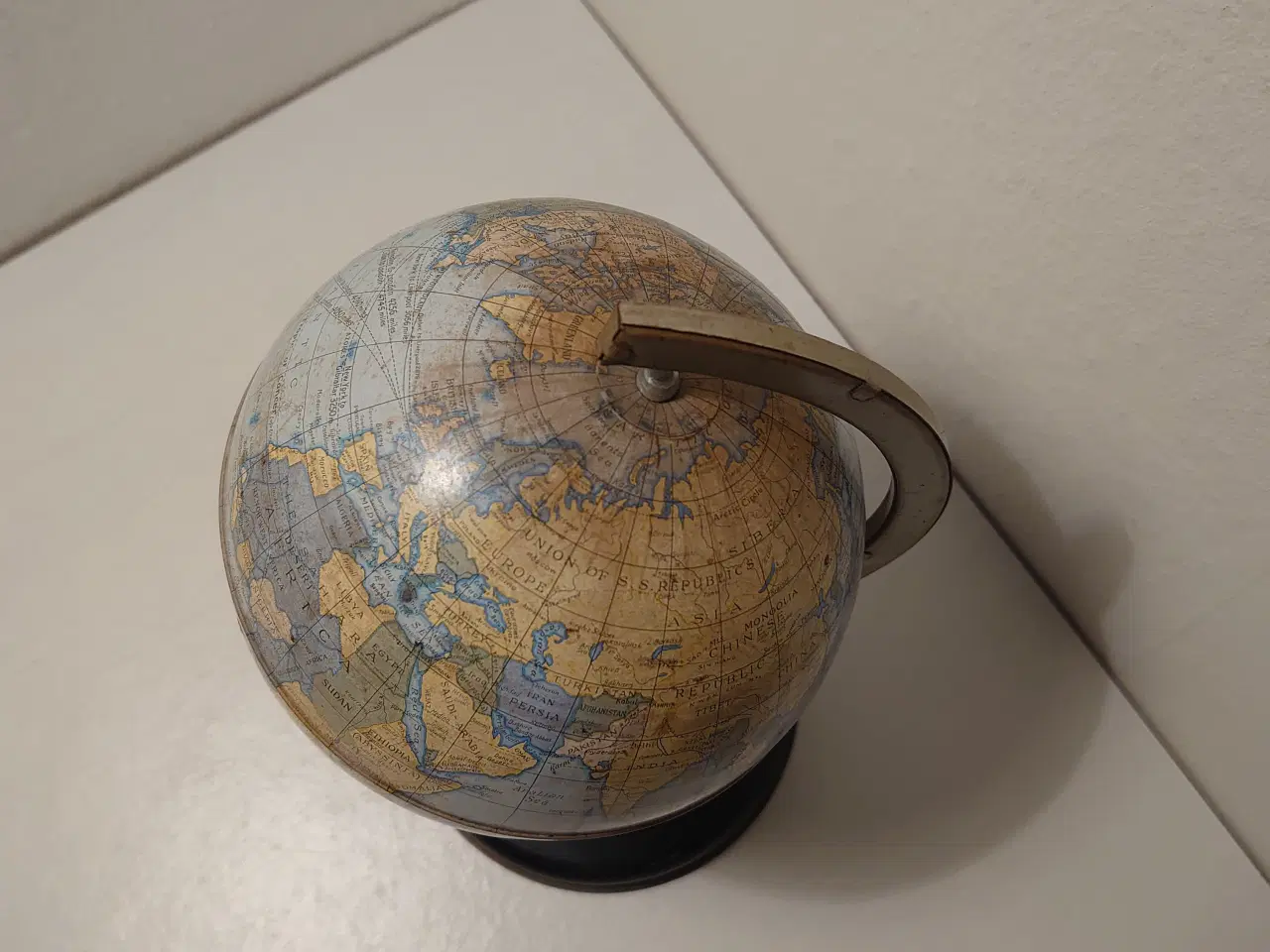 Billede 5 - Blik globus fra "The Chad Valley" M200.1950´erne