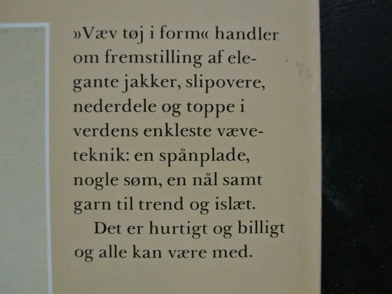 Billede 4 - væv tøj i form, Af dorthe sigsgaard, emne: håndarb