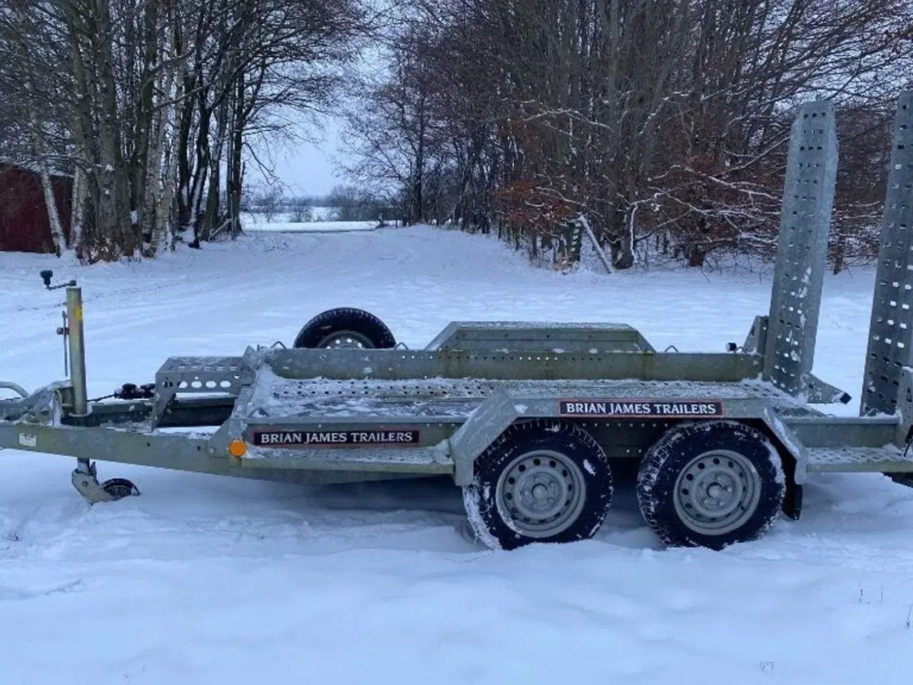 Billede 2 - Brian James Digger Plant Maskintrailer