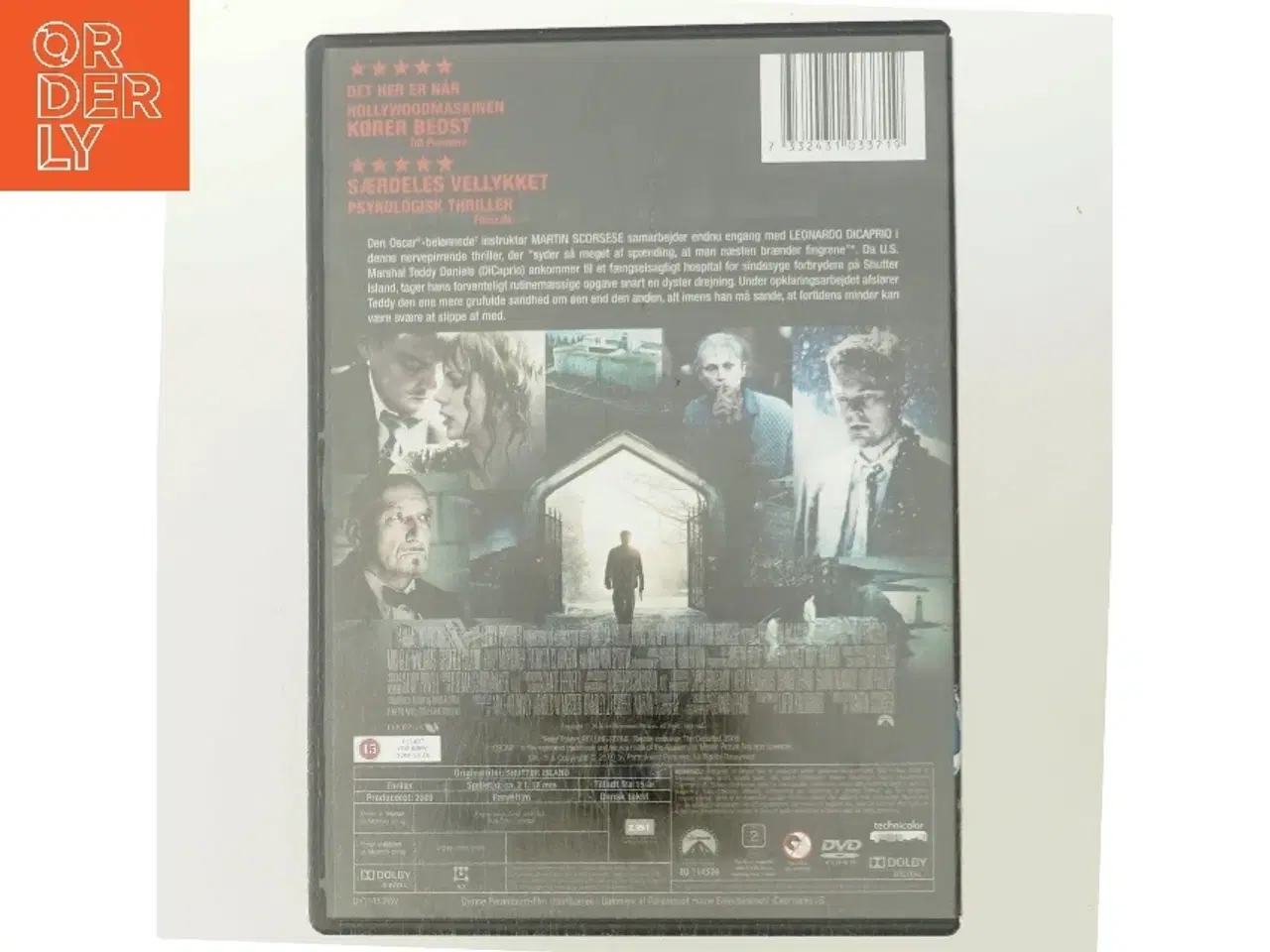 Billede 3 - Shutter Island (DVD) med Leonardo DiCaprio (DVD)