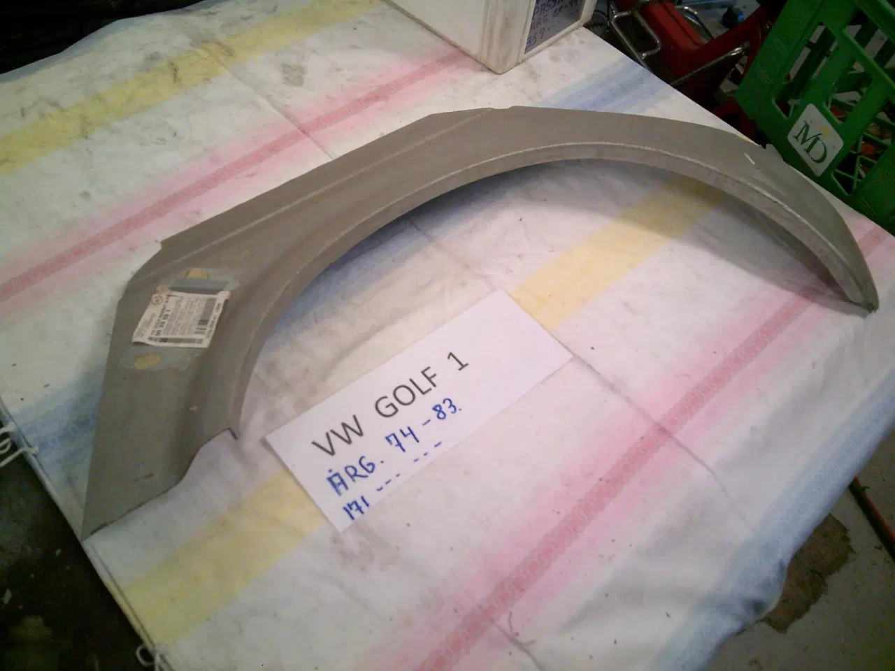 Billede 2 - VW GOLF 1 PLADEDEL.