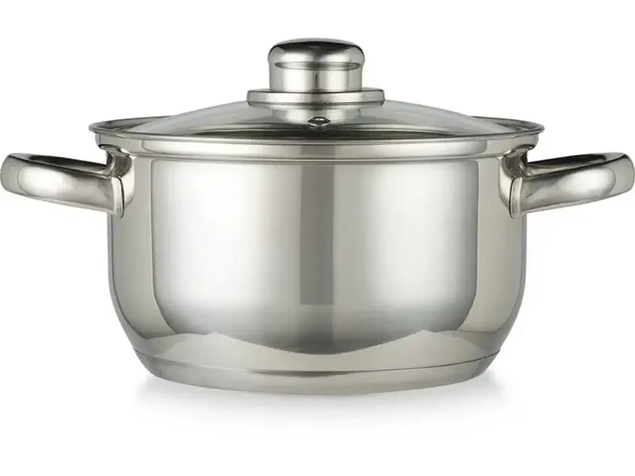 Billede 1 - 4 stk. blokker gryde ø18cm 2,6 liter rustfrit stål(ubrugt)