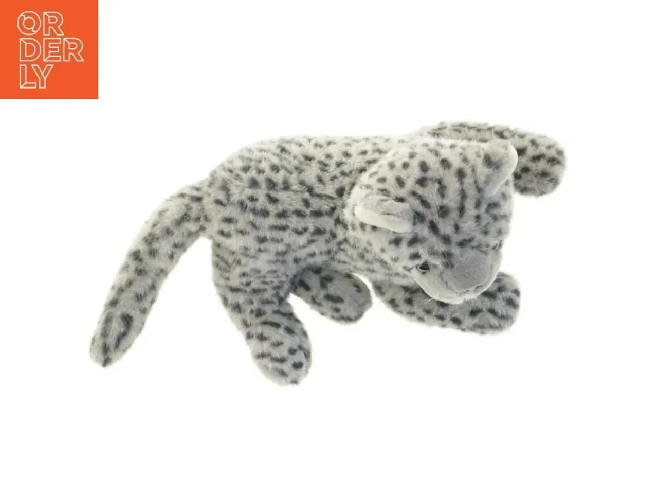 Billede 2 - Tøjdyr sneleopard (str. 70 x 32 x 30 cm)