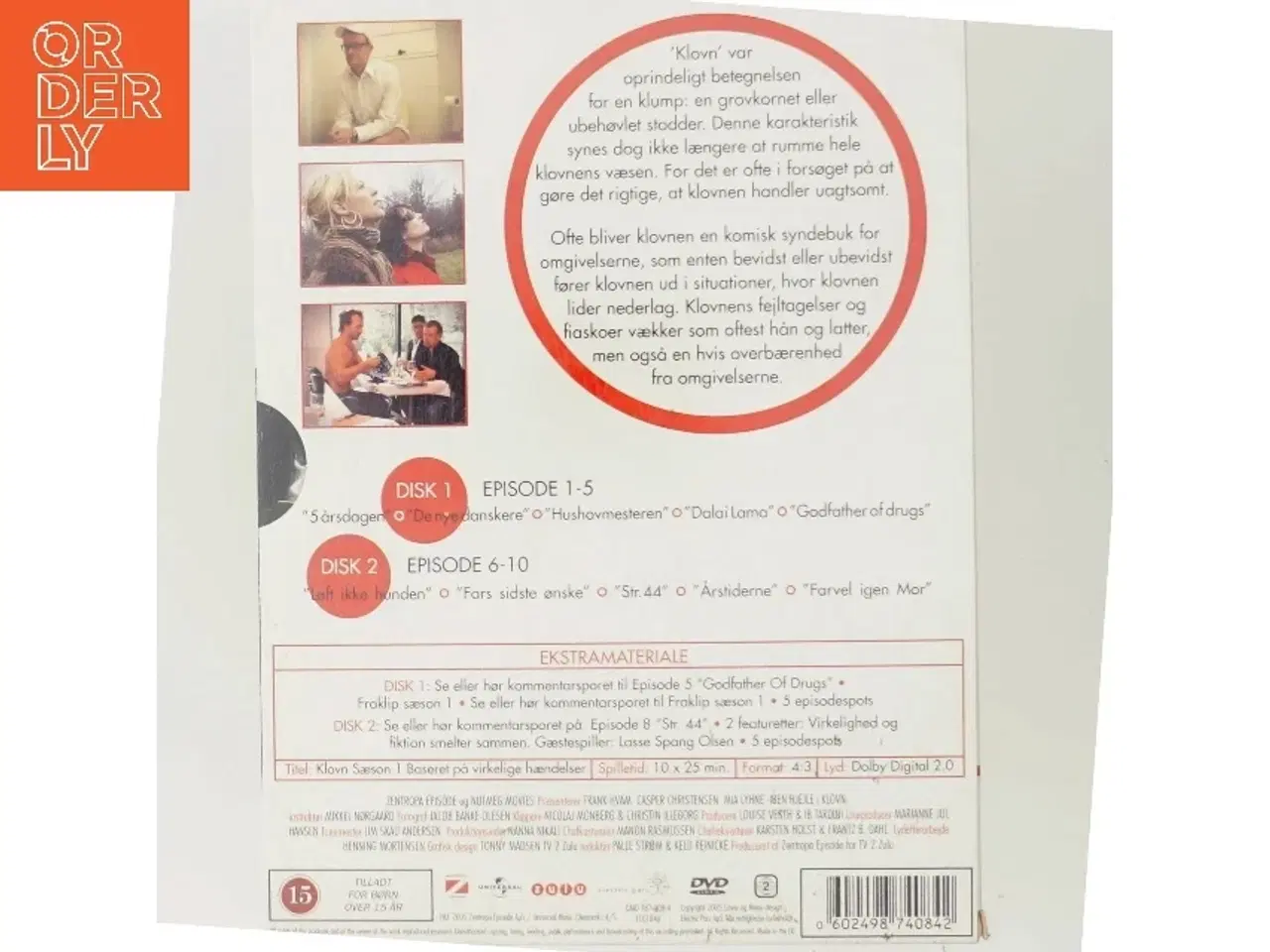 Billede 3 - Klovn, 1.sæson med Ikke specificeret (DVD)