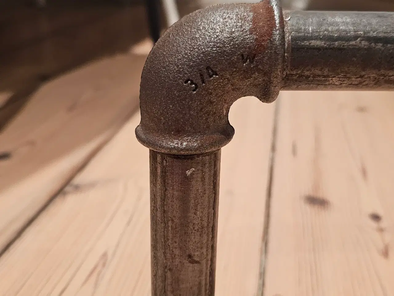 Billede 4 - Håndlavet tøjstativ i 3/4 tommer vandrør